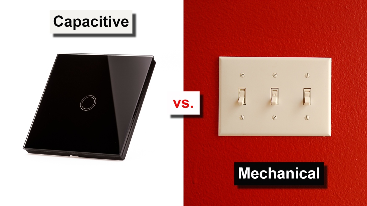 Differences between capacitive and mechanical switches